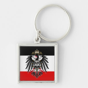Duitse Empire Flag Sleutelhanger
