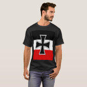 Duitse Empire Flag T-shirt (Voorkant volledig)