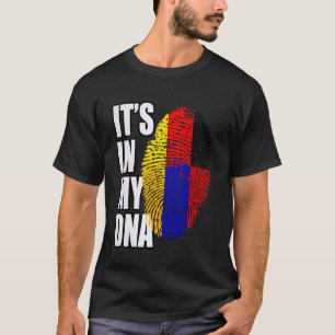 Duitse en Armeense DNA-erfgoedvlag T-shirt