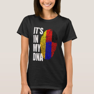 Duitse en Armeense DNA-erfgoedvlag T-shirt
