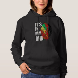 Duitse en Congolese Republiek DNA-erfgoedvlag Hoodie