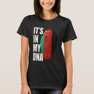 Duitse en Wit-Russische DNA-erfgoedvlag T-shirt