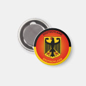 Duitse Erfgoed Embleem Magneet (Voorkant / Achterkant)