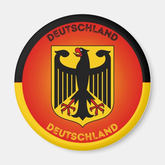 Duitse Erfgoed Embleem Magneet (Voorkant)
