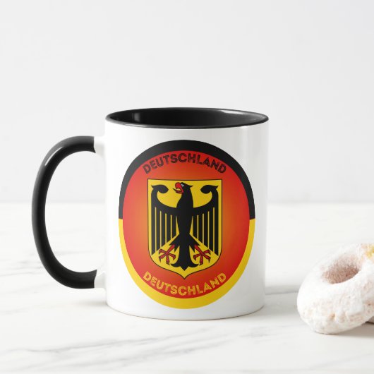 Duitse Erfgoed Embleem Mok (Met donut)