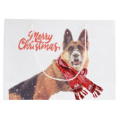 Duitse feestdag met feestdag groot cadeauzakje (Achterkant)