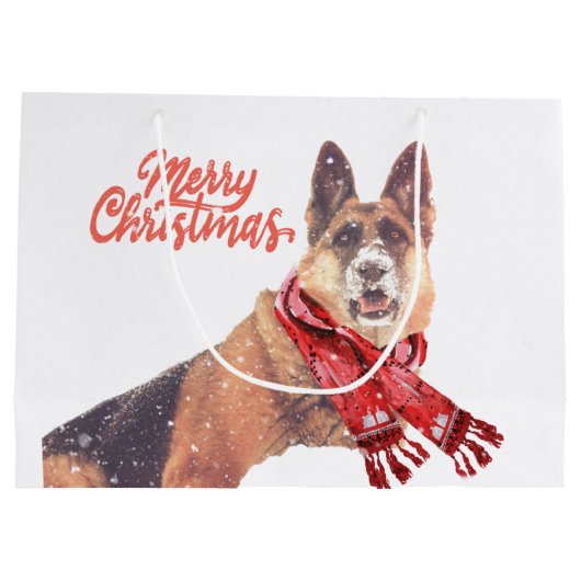 Duitse feestdag met feestdag groot cadeauzakje (Achterkant)