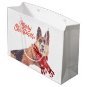 Duitse feestdag met feestdag groot cadeauzakje (Achterkant Gekanteld)