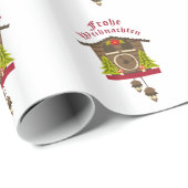 Duitse feestkerst cadeaupapier (Rol Hoek)