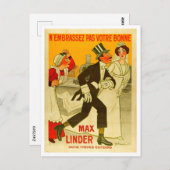 Duitse Film Reclame,  stijl uit 1914 Briefkaart (Voorkant / Achterkant)