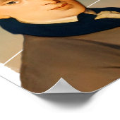 Duitse filosoof Immanuel Kant illustratie Poster (Hoek)