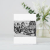 Duitse Fire Engine, begin jaren 1900 Briefkaart (Staand voorkant)
