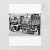 Duitse Fire Engine, begin jaren 1900 Briefkaart (Voorkant)