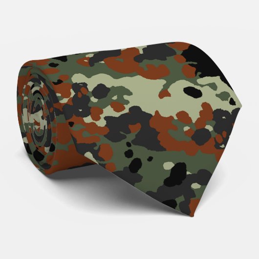 Duitse Flecktarn Camo Stropdas (Opgerold)