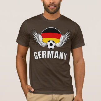 Duitse Football Crest (Donker) T-shirt