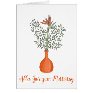 Duitse Gelukkige Moederdag Strelitzia reginae