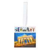 Duitse gevaccineerde Duitse reisfoto's kerstmis Decoratie