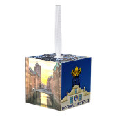 Duitse gevaccineerde Duitse reisfoto's kerstmis Decoratie (Achter hoekig)