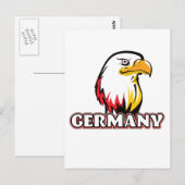 Duitse Golden Eagle Briefkaart (Voorkant / Achterkant)