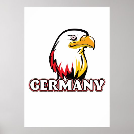 Duitse Golden Eagle Poster (Voorkant)