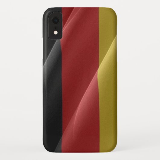 Duitse golfvlag - Case-Mate iPhone case (Achterkant)