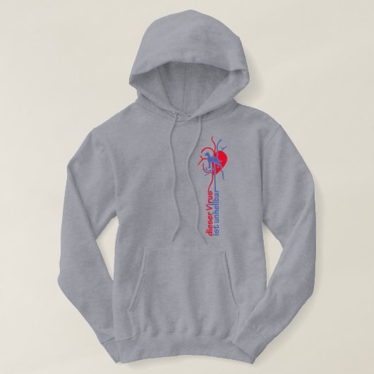 Duitse Great Dane Hoodie (Design voorkant)