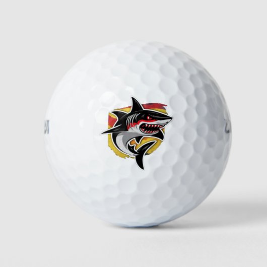 duitse haai golfballen (Voorkant)