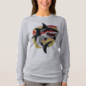 Duitse haai t-shirt (Voorkant)