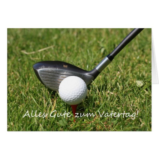 duitse Happy Vaderdag (Voorkant Horizontaal)