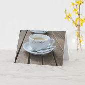 duitse Happy Vaderdag Kaart (Gele Bloem)