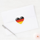 Duitse hart sticker - Deutsche Herz (Envelop)