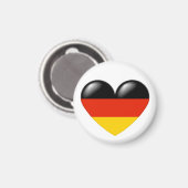 Duitse hartmagneet - Deutsche Herz Magneet (Voorkant / Achterkant)