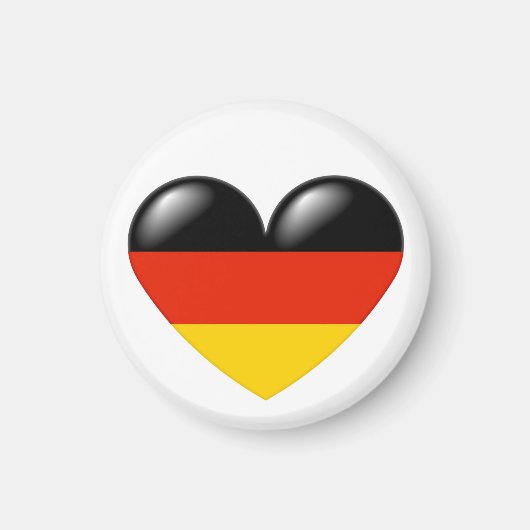 Duitse hartmagneet - Deutsche Herz Magneet (Voorkant)