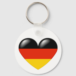 Duitse hartsleutelketen - Deutsche Herz Sleutelhanger
