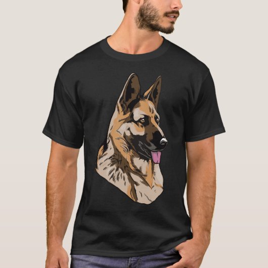 Duitse herder 112 t-shirt (Voorkant)