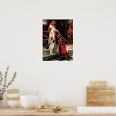 Duitse herder 13 - de colade poster (Keuken)