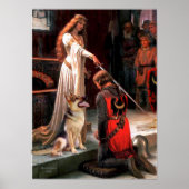 Duitse herder 1 - de colade poster (Voorkant)