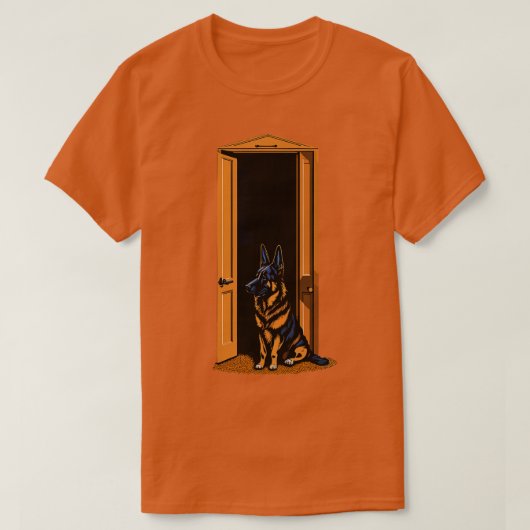 Duitse herder 2 t-shirt (Design voorkant)