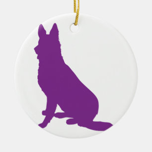 DUITSE HERDER #40 KERAMISCH ORNAMENT