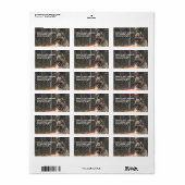 Duitse herder Adres Stickers (Full Sheet)