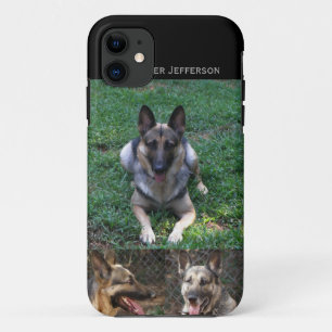 Duitse herder: Afbeelding Collage Case-Mate iPhone Case