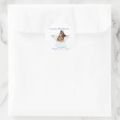 Duitse herder Angel Sticker (Tas)