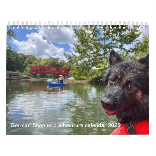 Duitse Herder avonturenkalender 2025 Kalender (Hoes)