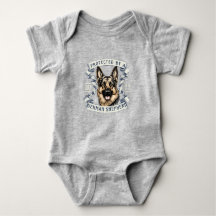 Duitse herder Baby Bodysuit