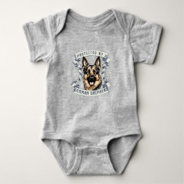 Duitse herder Baby Bodysuit