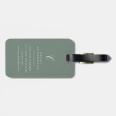 Duitse Herder Bagage Labels (Achterkant horizontaal)