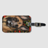 DUITSE HERDER       BAGAGELABEL (Voorkant (horizontaal))