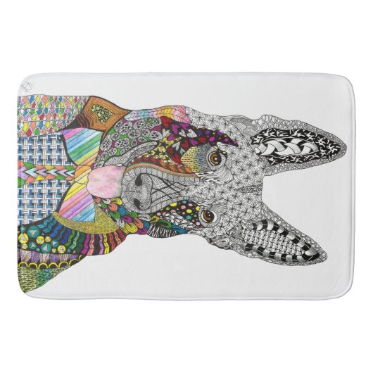 Duitse herder Bath Mat (Voorkant)