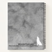 Duitse herder beschermt mijn mens notitieboek (Achterkant)