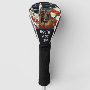 DUITSE HERDER BIATHLON  GOLFHEADCOVER